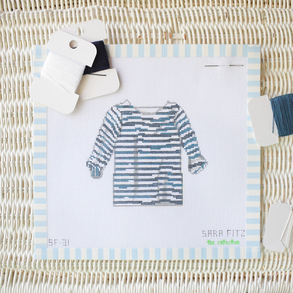 Striped Shirt Needlepoint