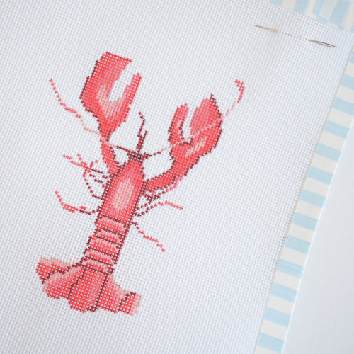 Lobster Needlepoint Needlepoint Sara Fitz 