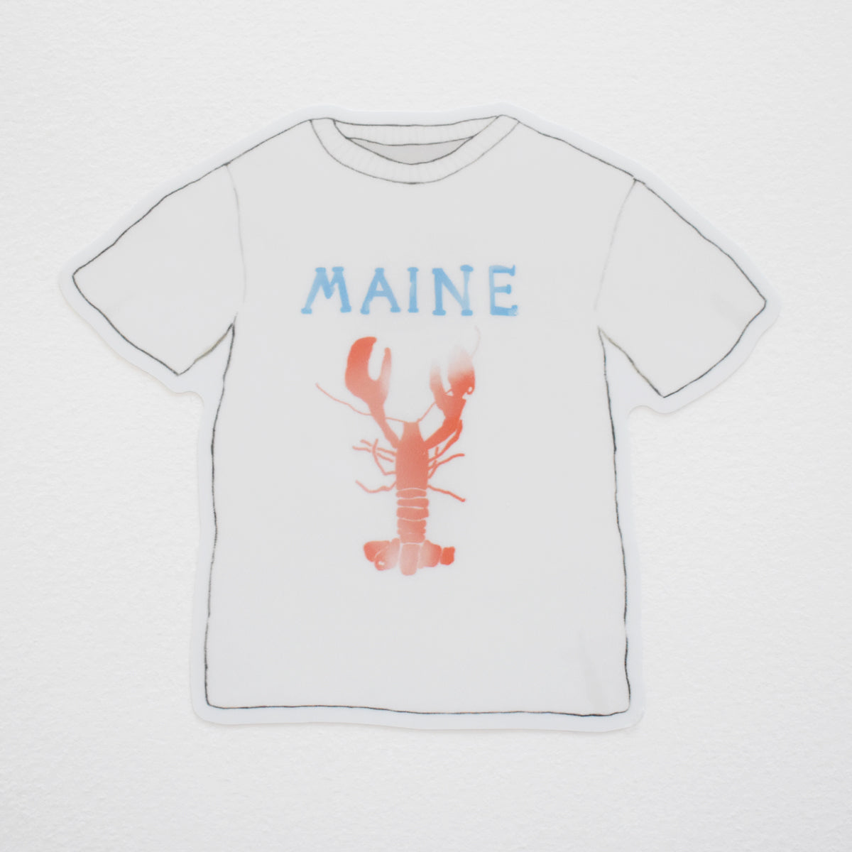 Maine Tee Sticker by Sara Fitz