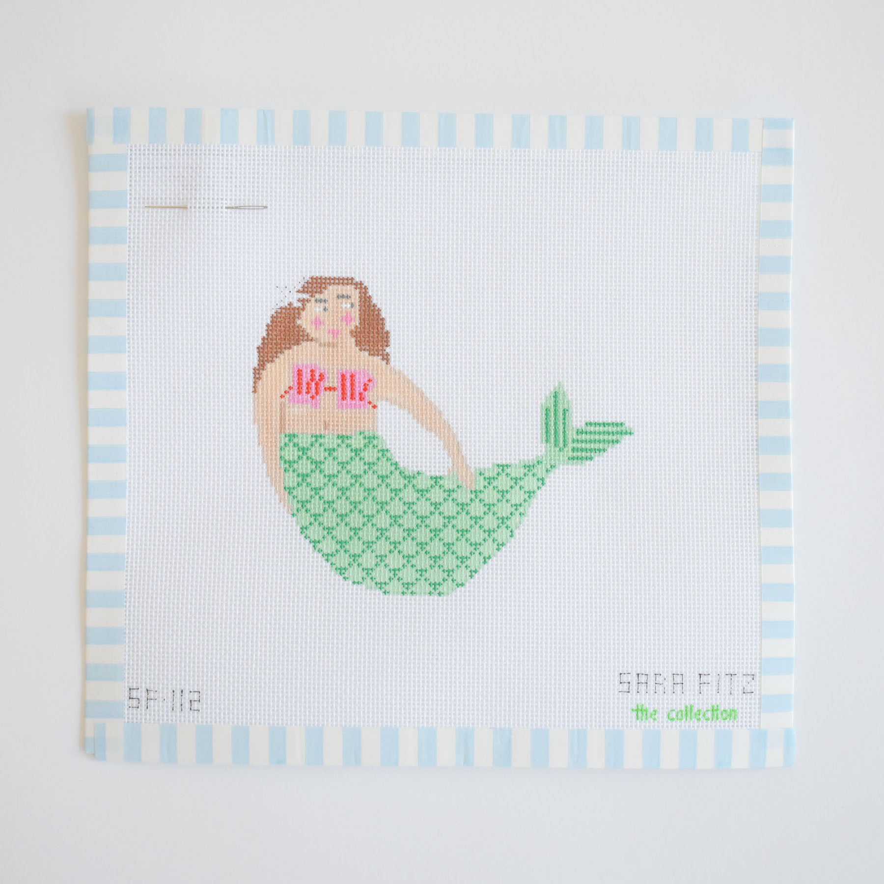 Mermaid Needlepoint