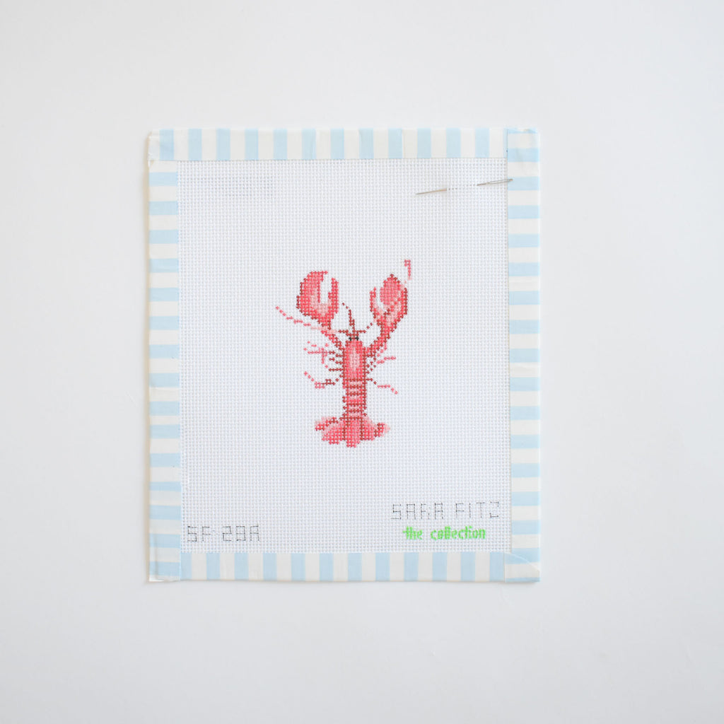 MINI Lobster Needlepoint