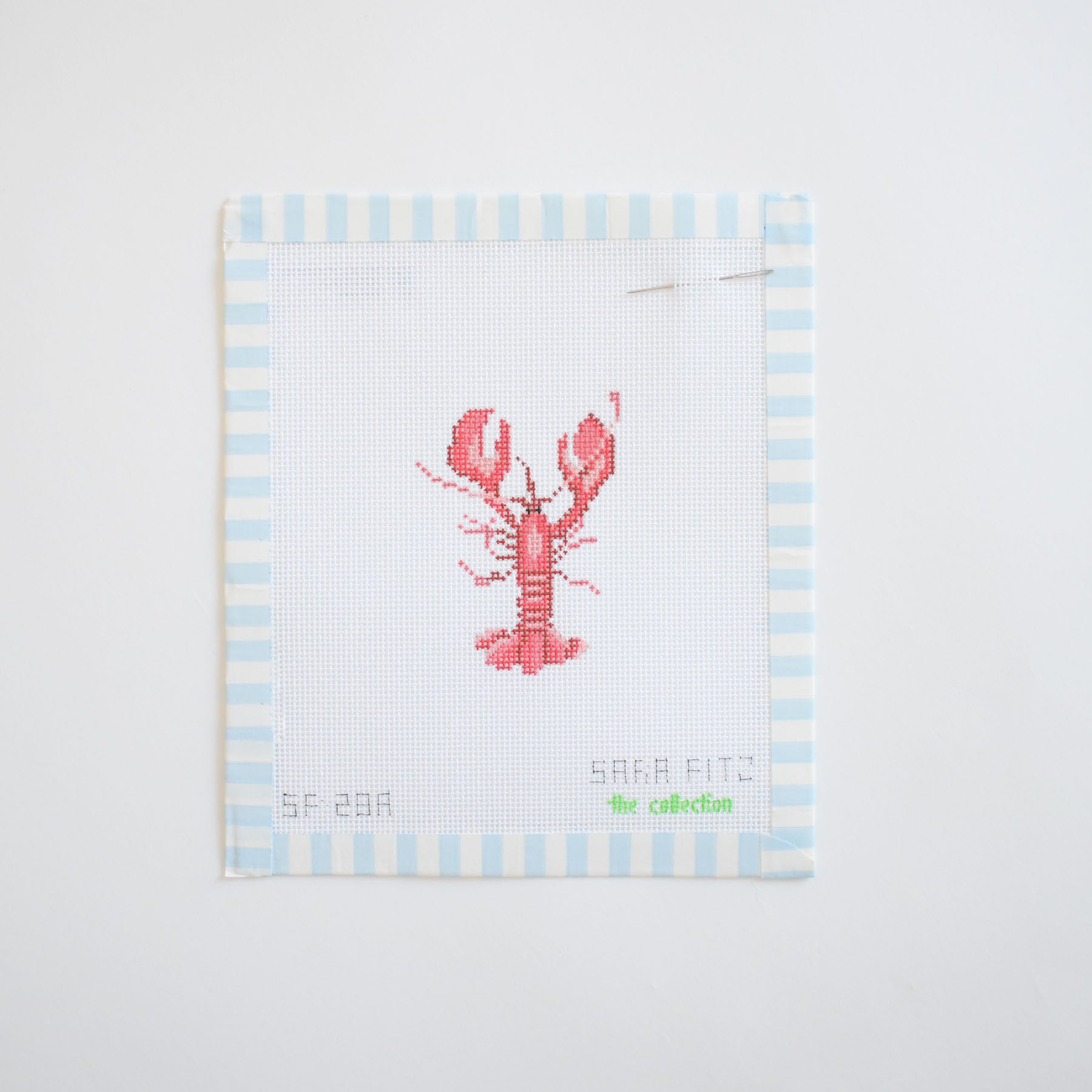MINI Lobster Needlepoint
