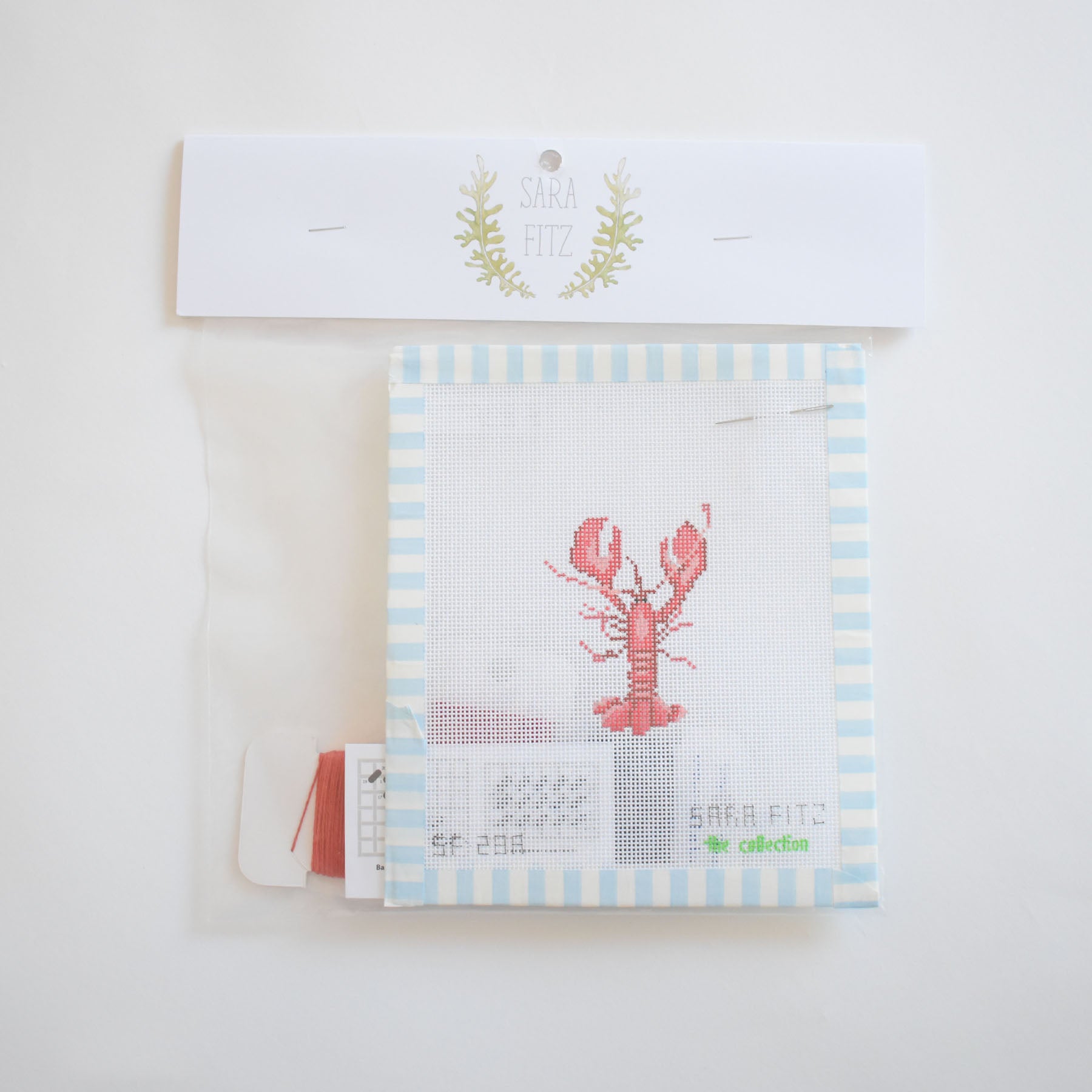 MINI Lobster Needlepoint
