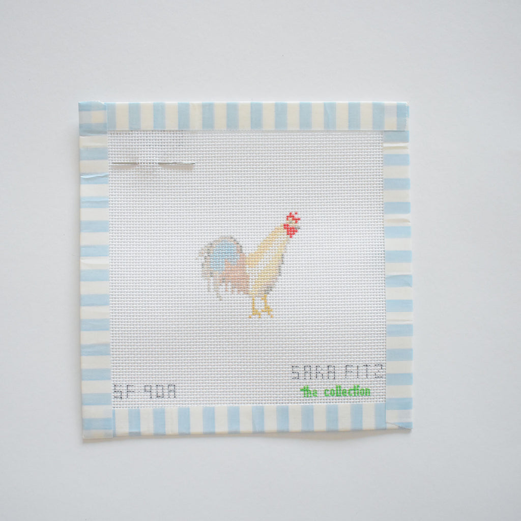 MINI Rooster Needlepoint