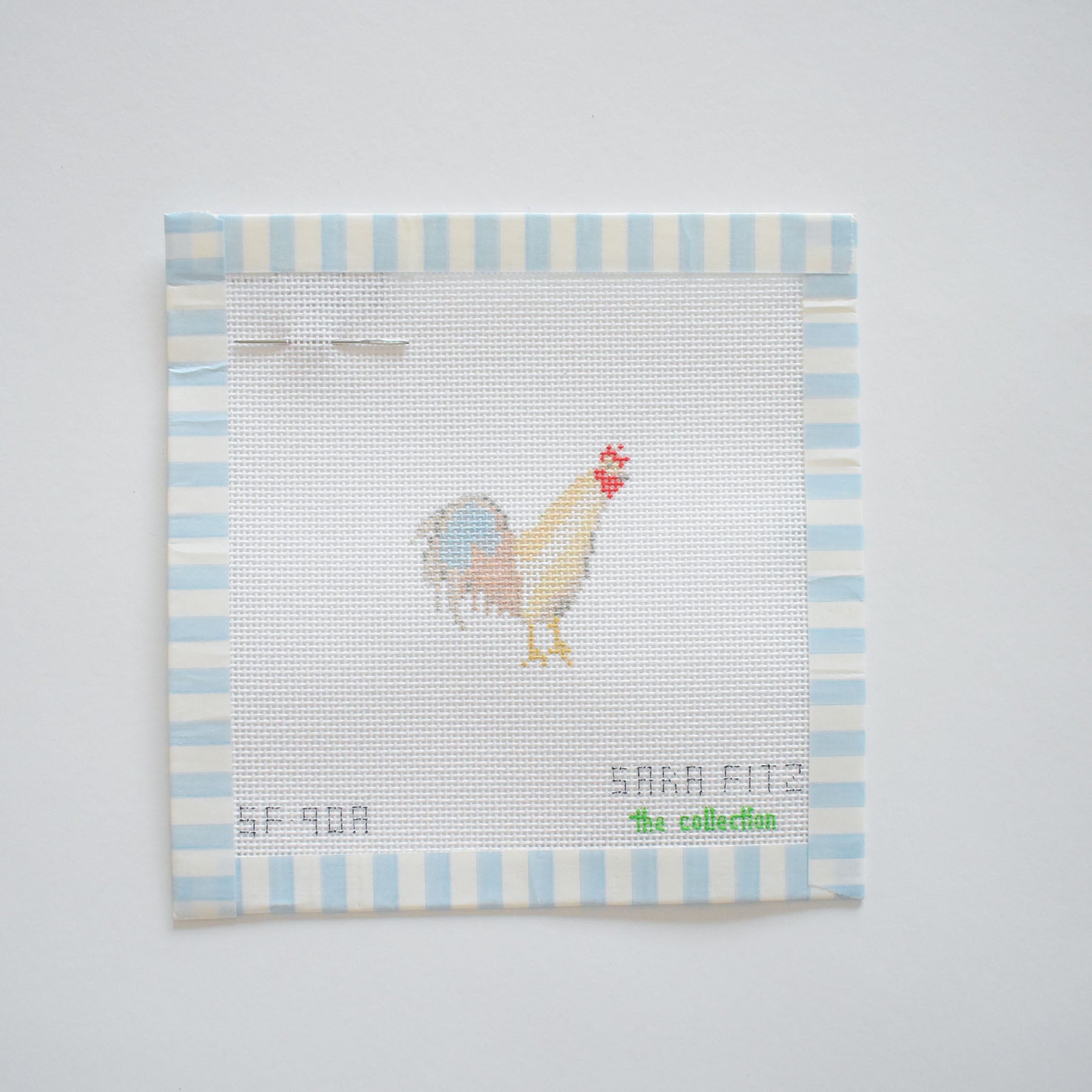 MINI Rooster Needlepoint