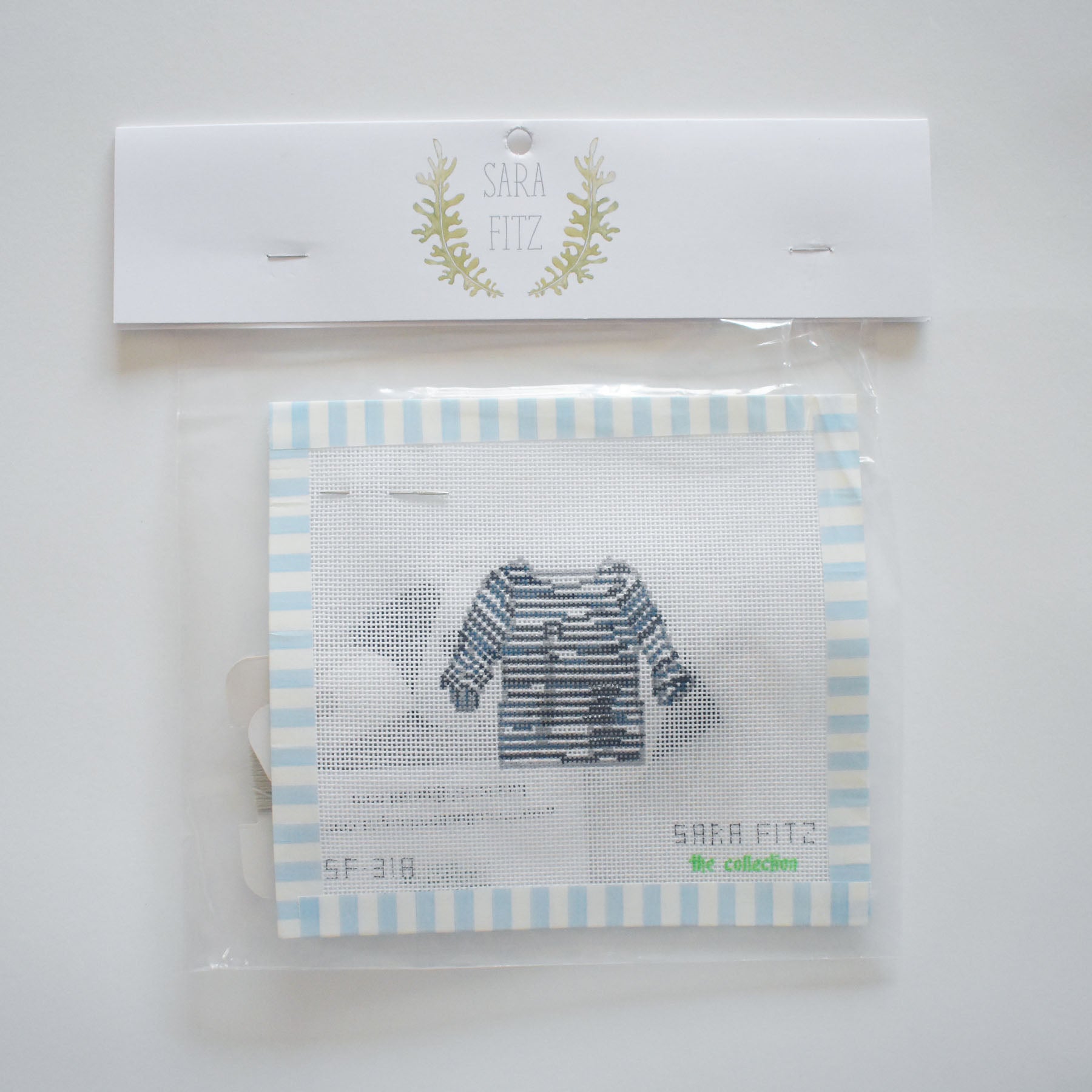 MINI Striped Shirt Needlepoint