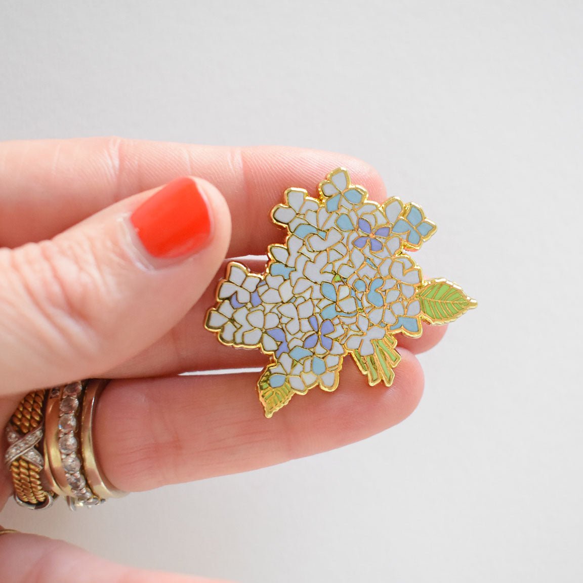 Hydrangea Bloom Needle Minder | Sara Fitz
