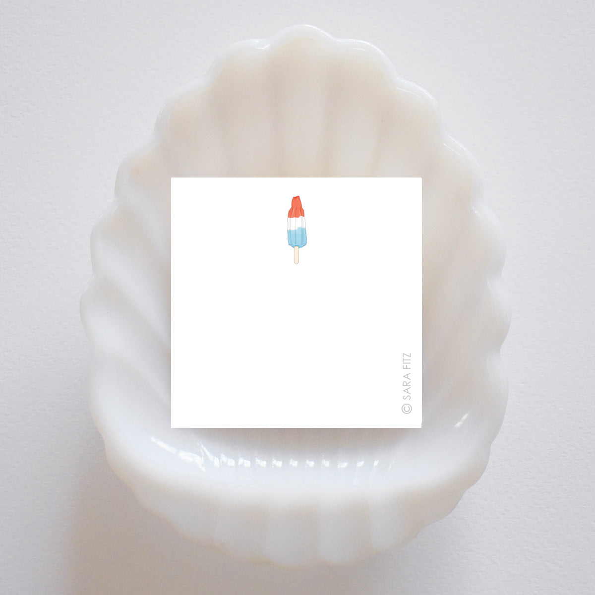 Popsicle Notelet by Sara Fitz