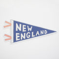 New England Pennant Sticker by Sara Fitz