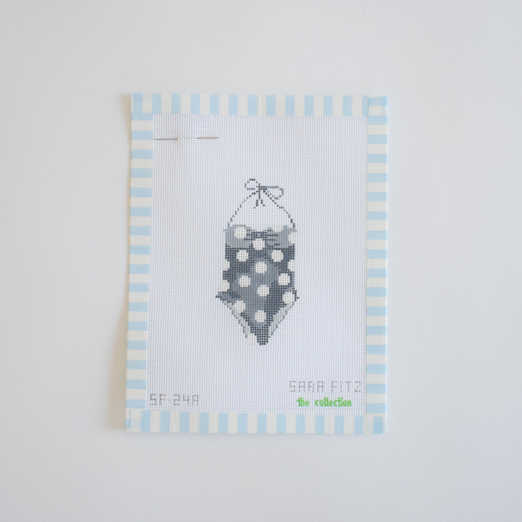 MINI Polka Dot Swimsuit Needlepoint