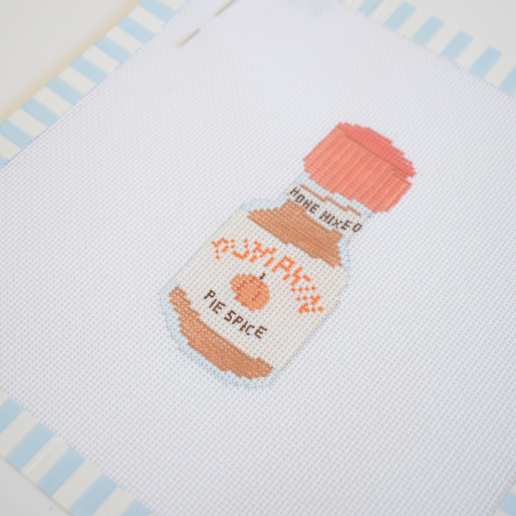 Pumpkin Pie Spice Needlepoint Needlepoint Sara Fitz 