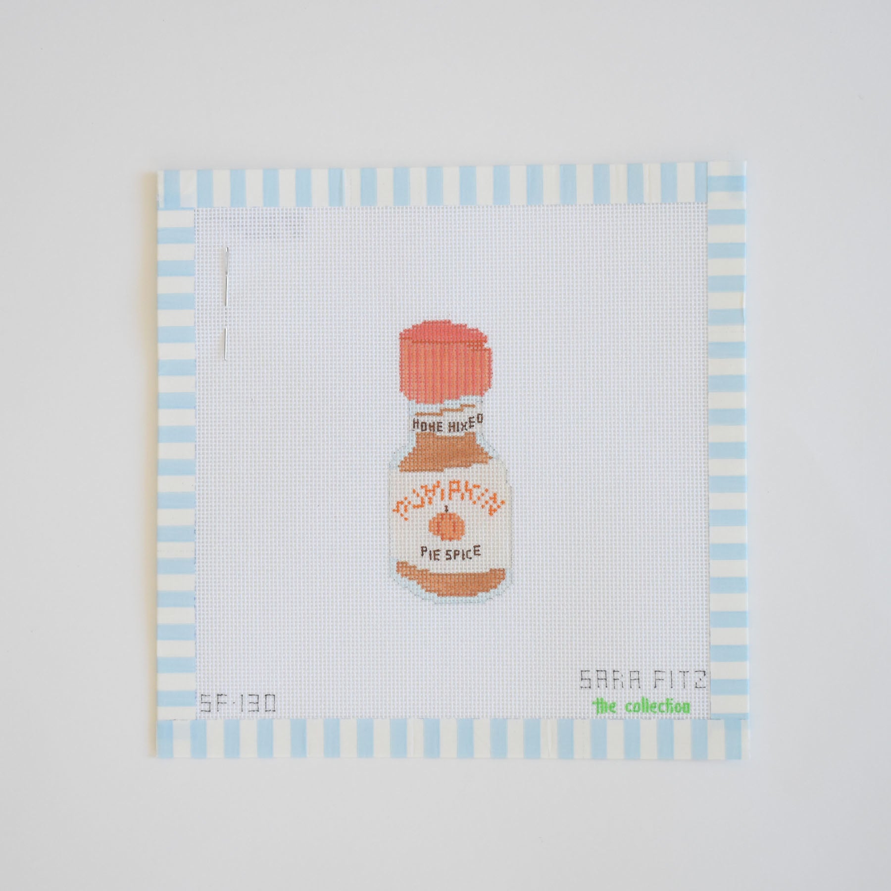 Pumpkin Pie Spice Needlepoint Needlepoint Sara Fitz 