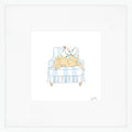 Pup in Chair Art Print