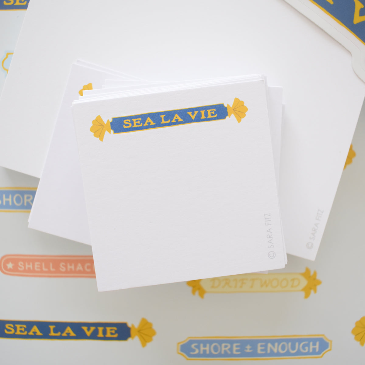 Quarterboard Notelet