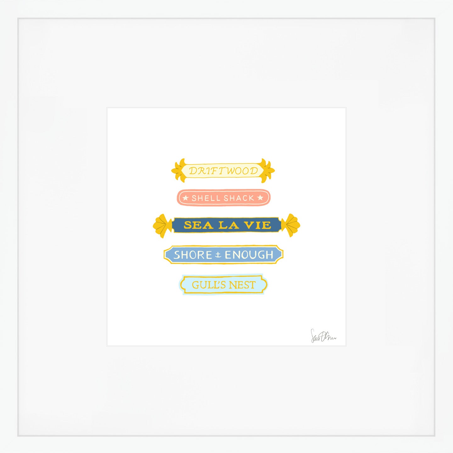 Quarterboards Art Print