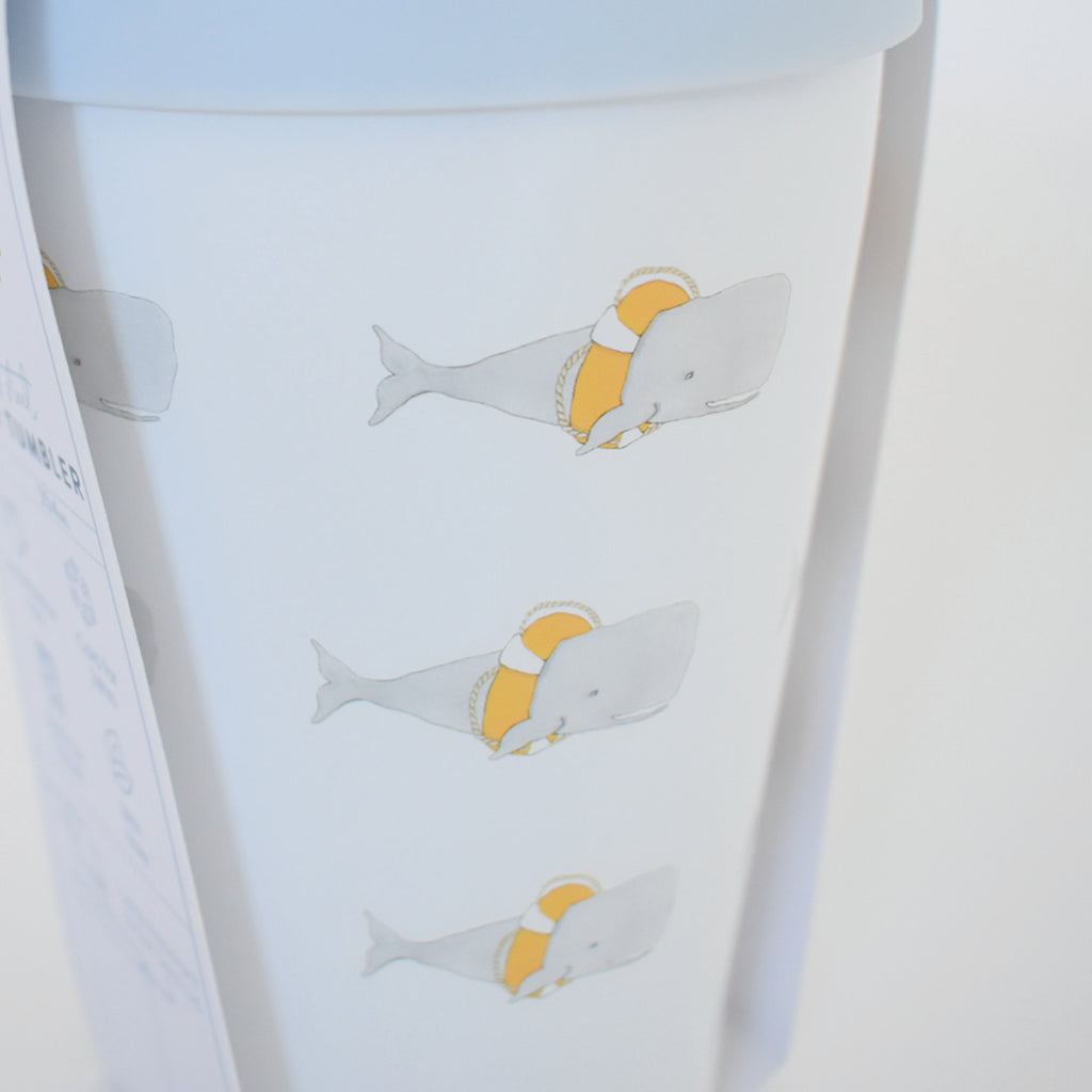Whale Ranger Tumbler by Sara Fitz