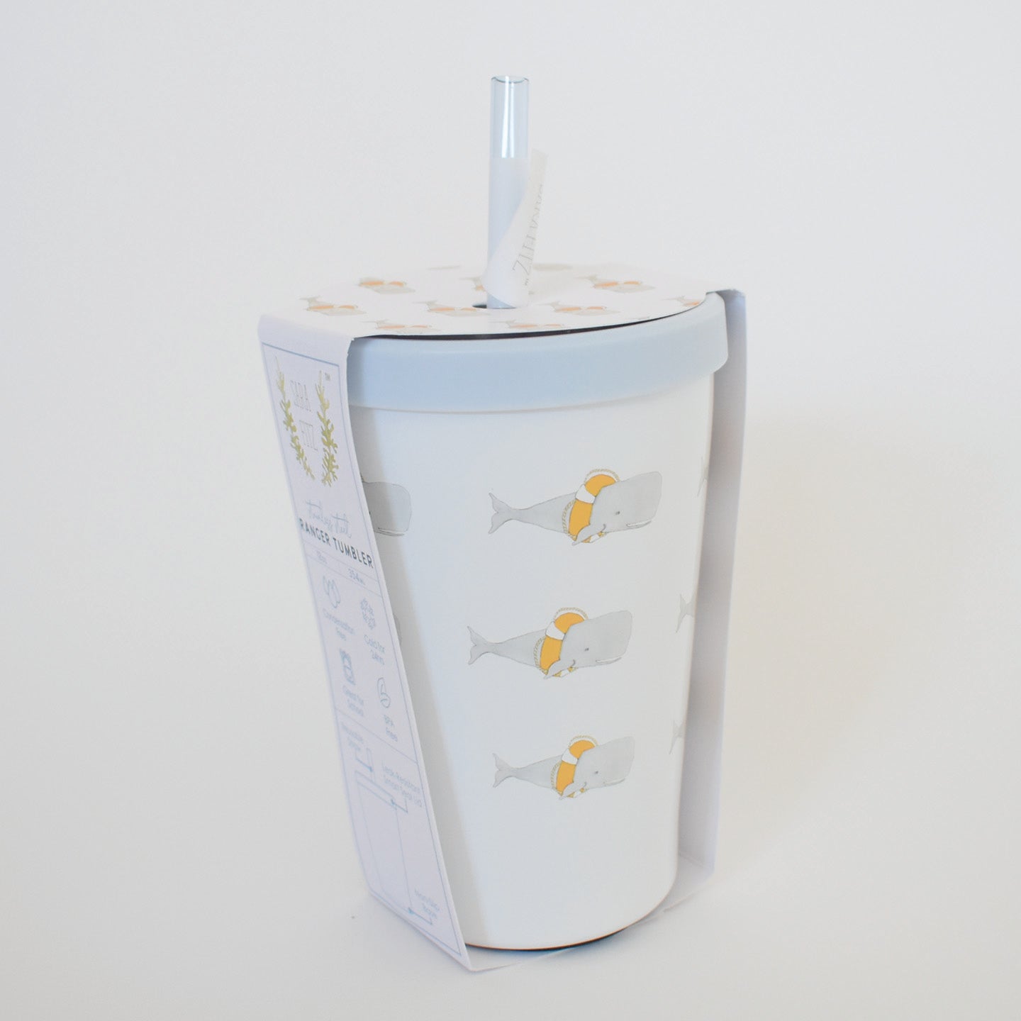 Whale Ranger Tumbler by Sara Fitz