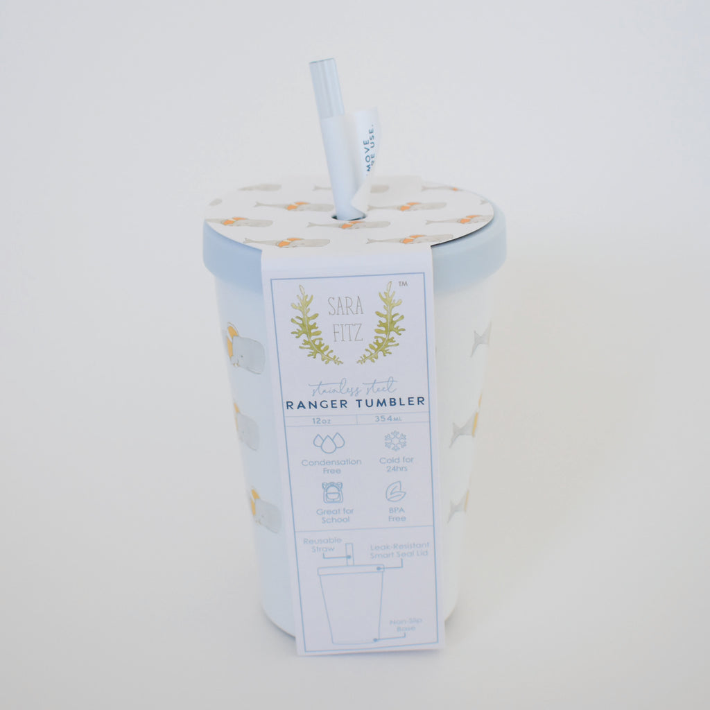 Whale Ranger Tumbler by Sara Fitz