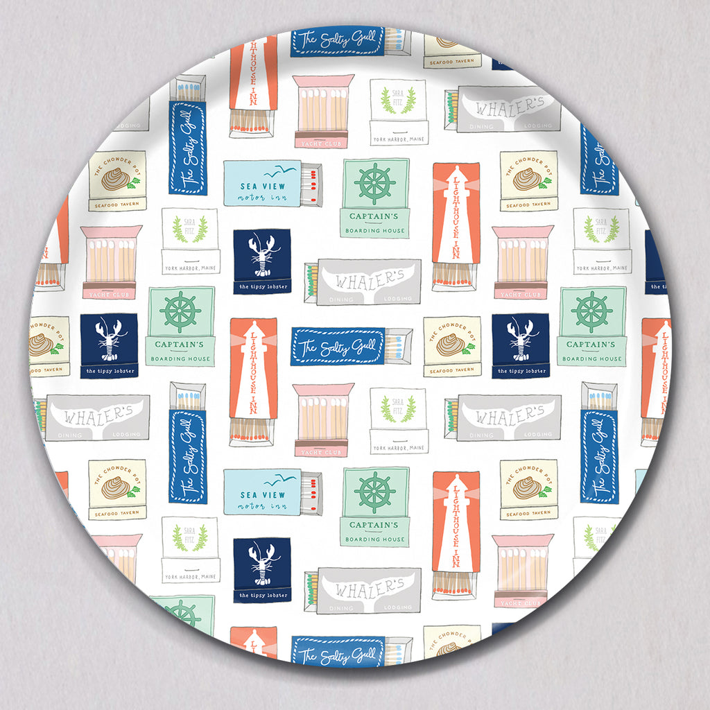 Coastal Matchbox Round