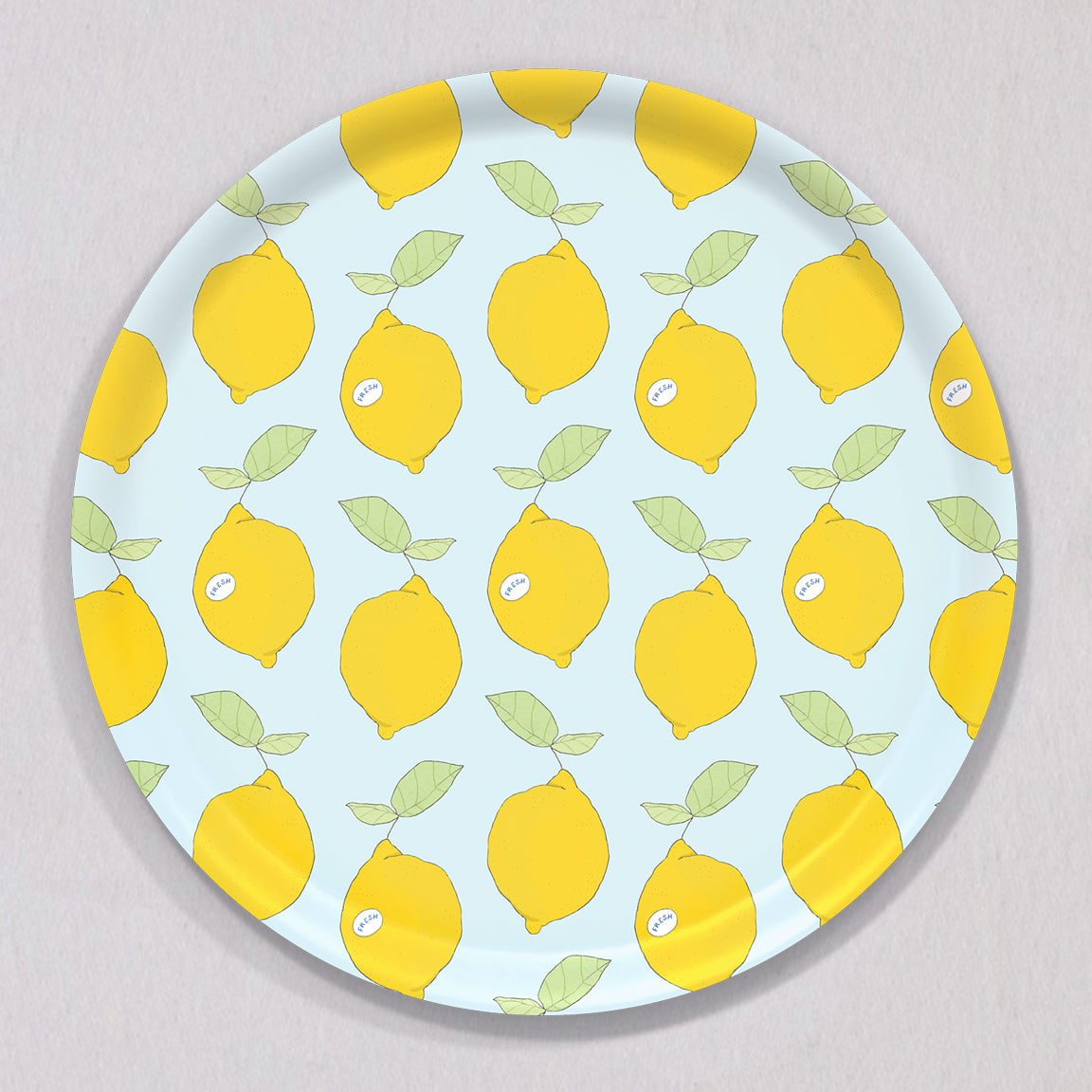 Lemon Tray, Round by Sara Fitz