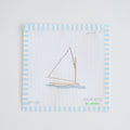 Sailboat Needlepoint by Sara Fitz