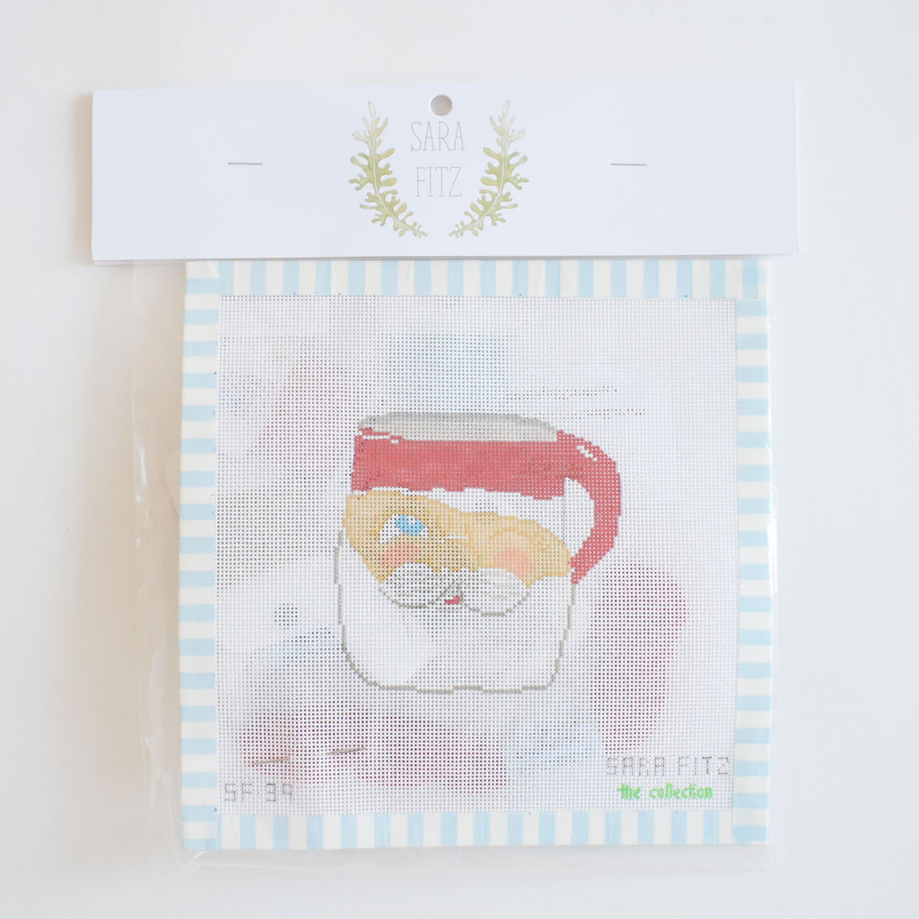 Santa Mug Needlepoint