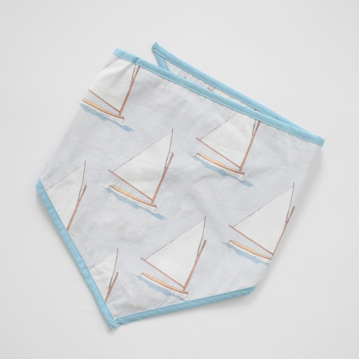 Dog Bandana, Sailboat by Sara Fitz