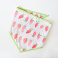 Dog Bandana, Strawberry by Sara Fitz