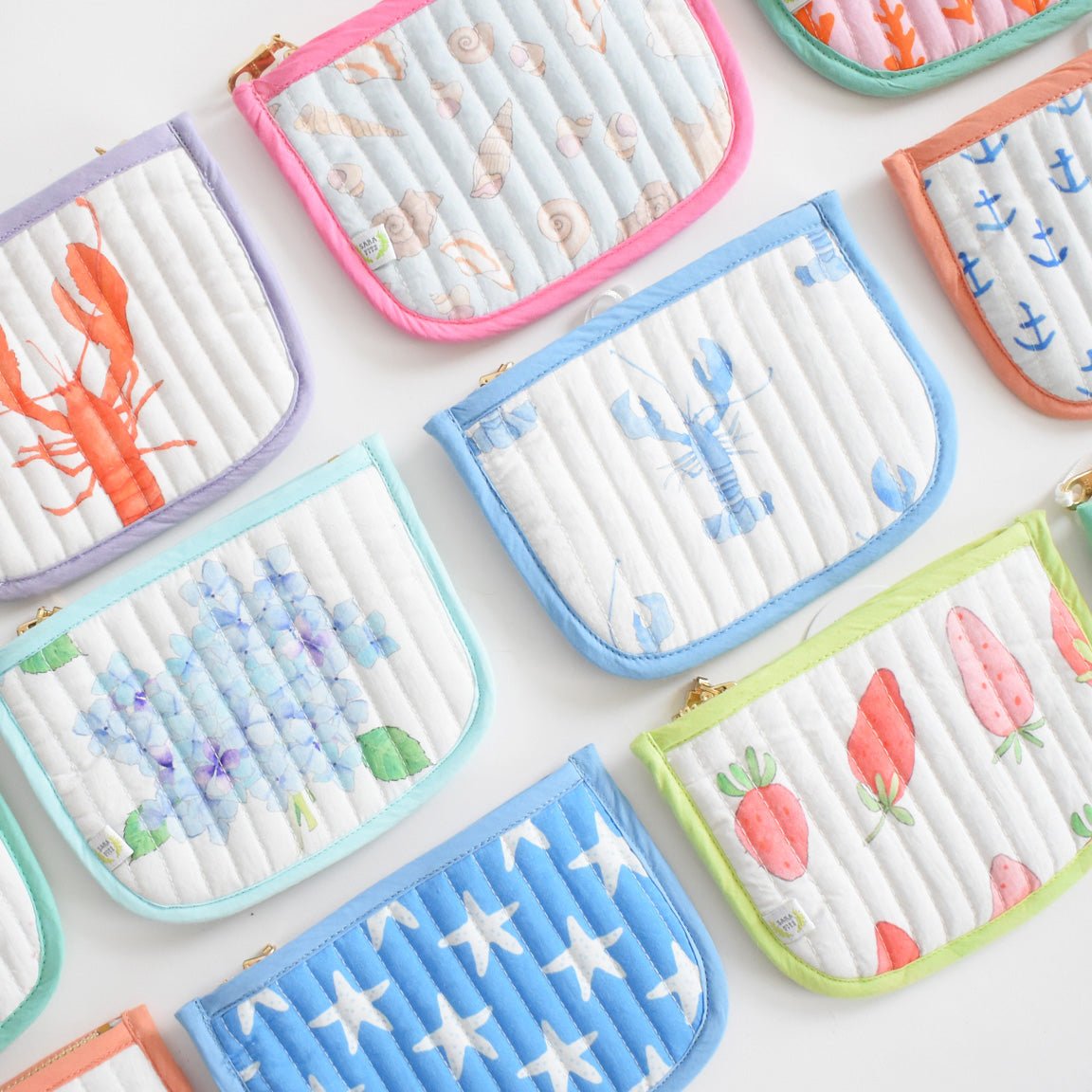 Coin Pouch, Starfish by Sara Fitz