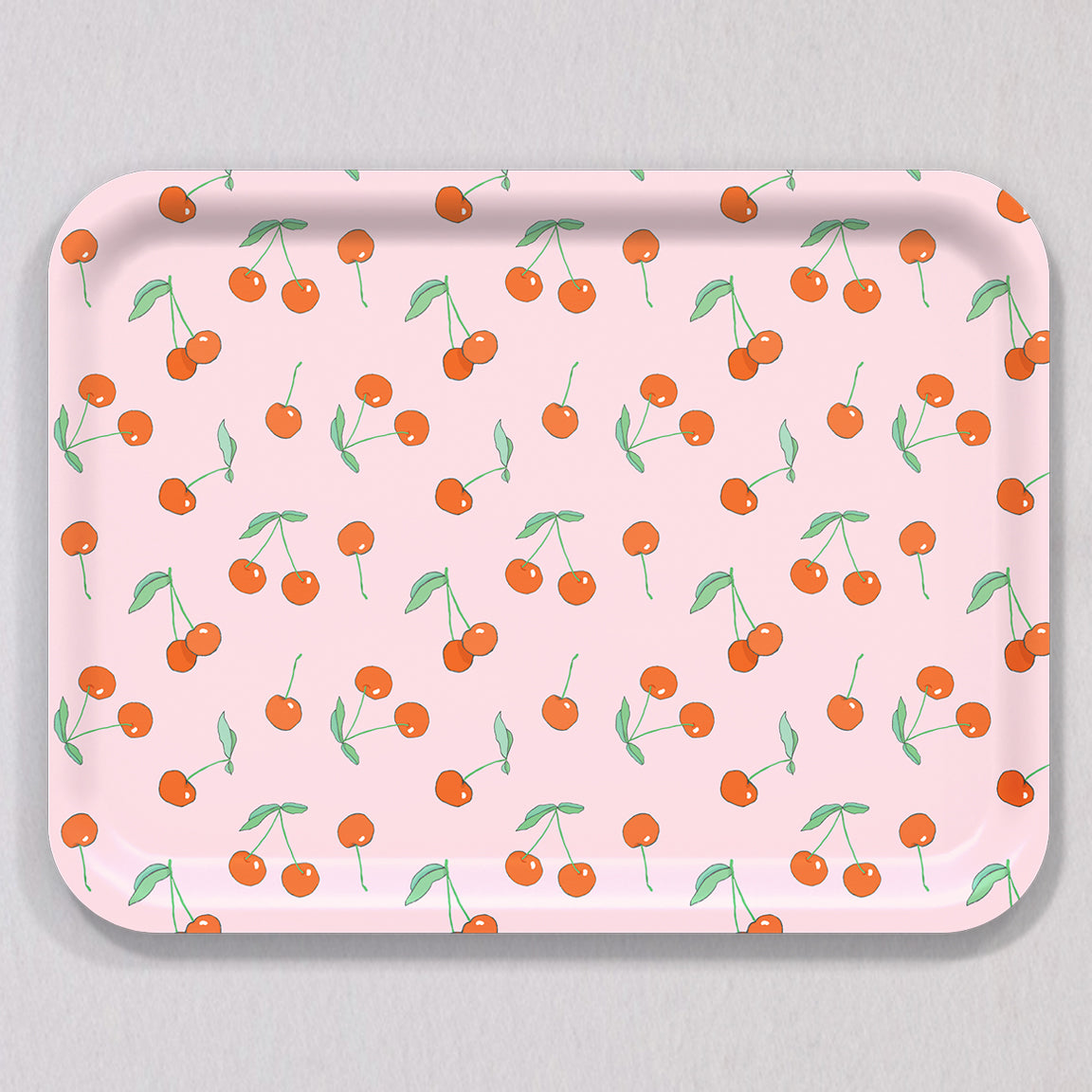 Large Cherries Tray by Sara Fitz