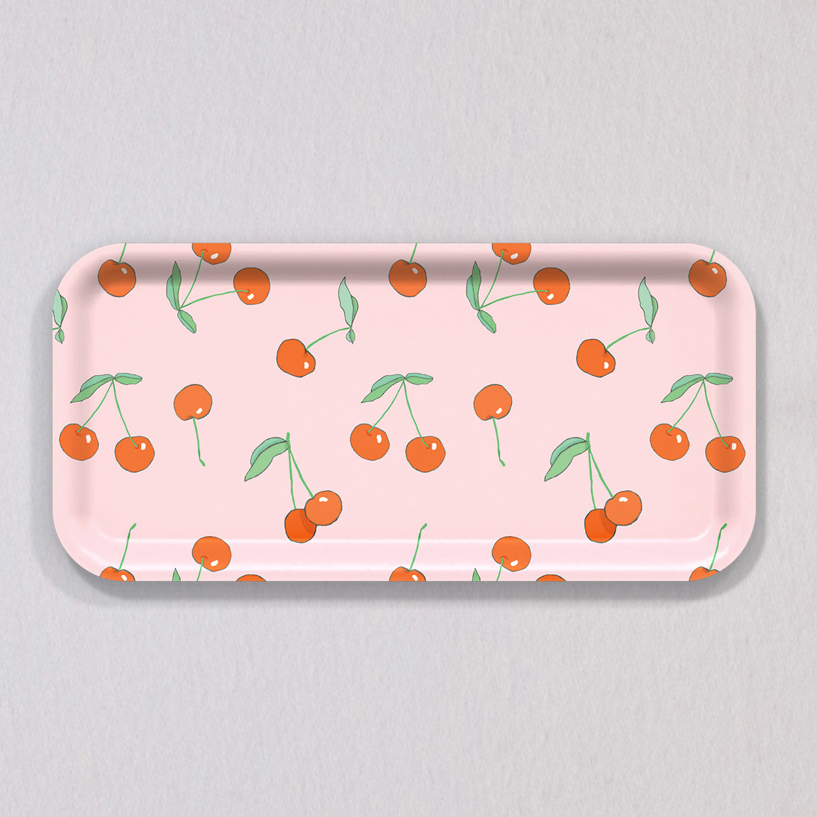 Small Cherries Tray by Sara Fitz