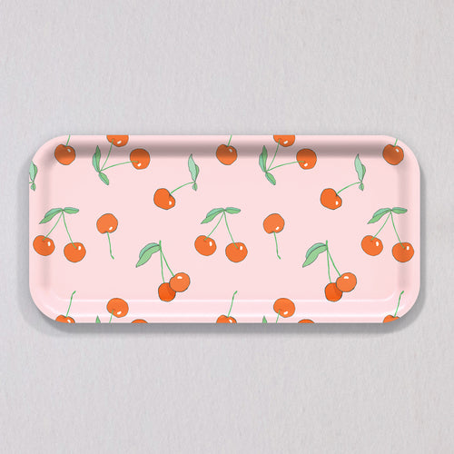 Small Cherries Tray by Sara Fitz