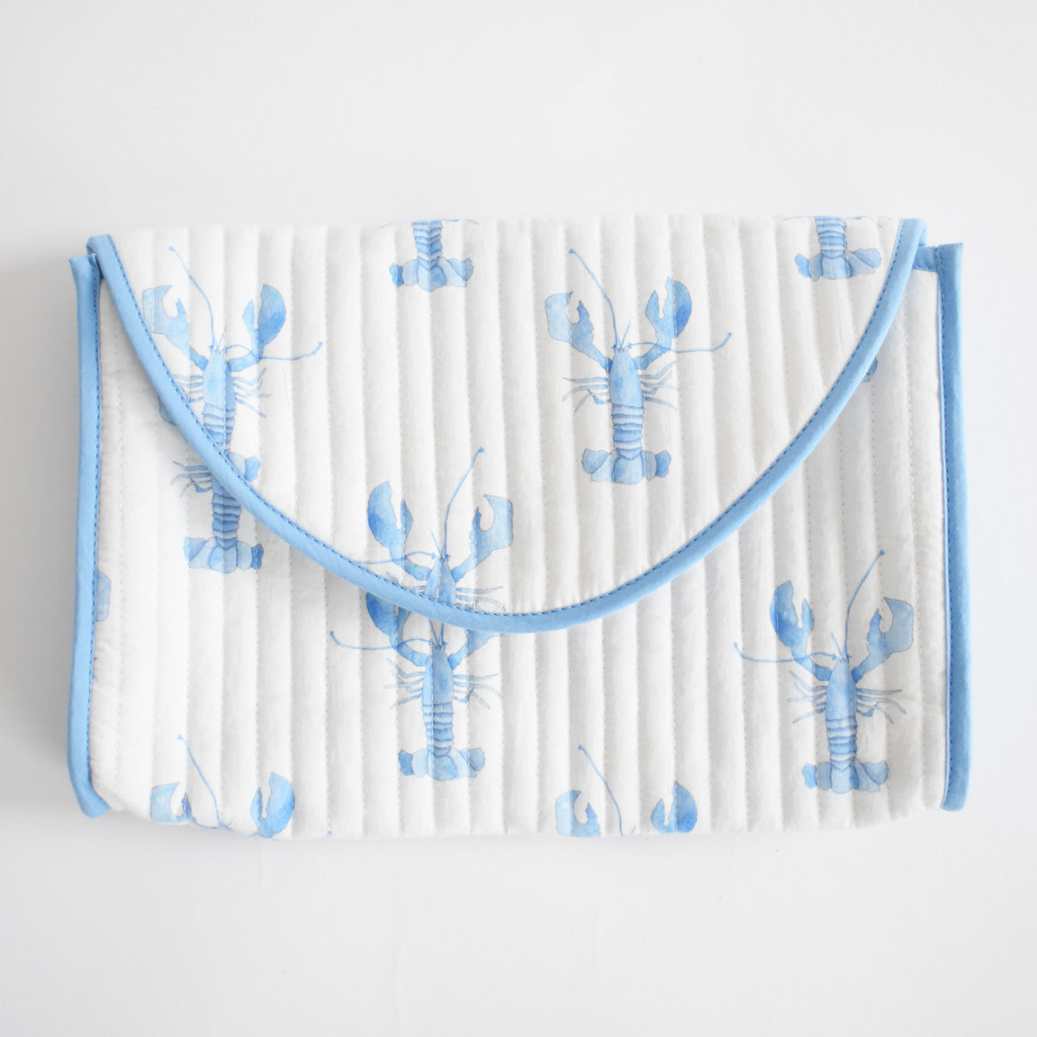 Clutch, Blue Lobster by Sara Fitz