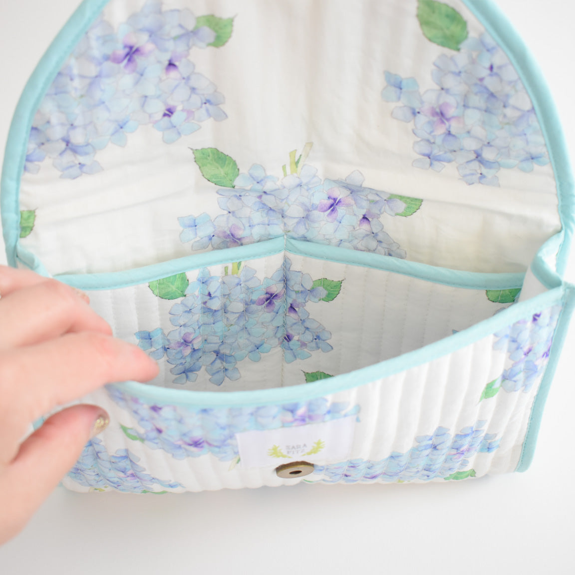 Clutch, Hydrangea by Sara Fitz