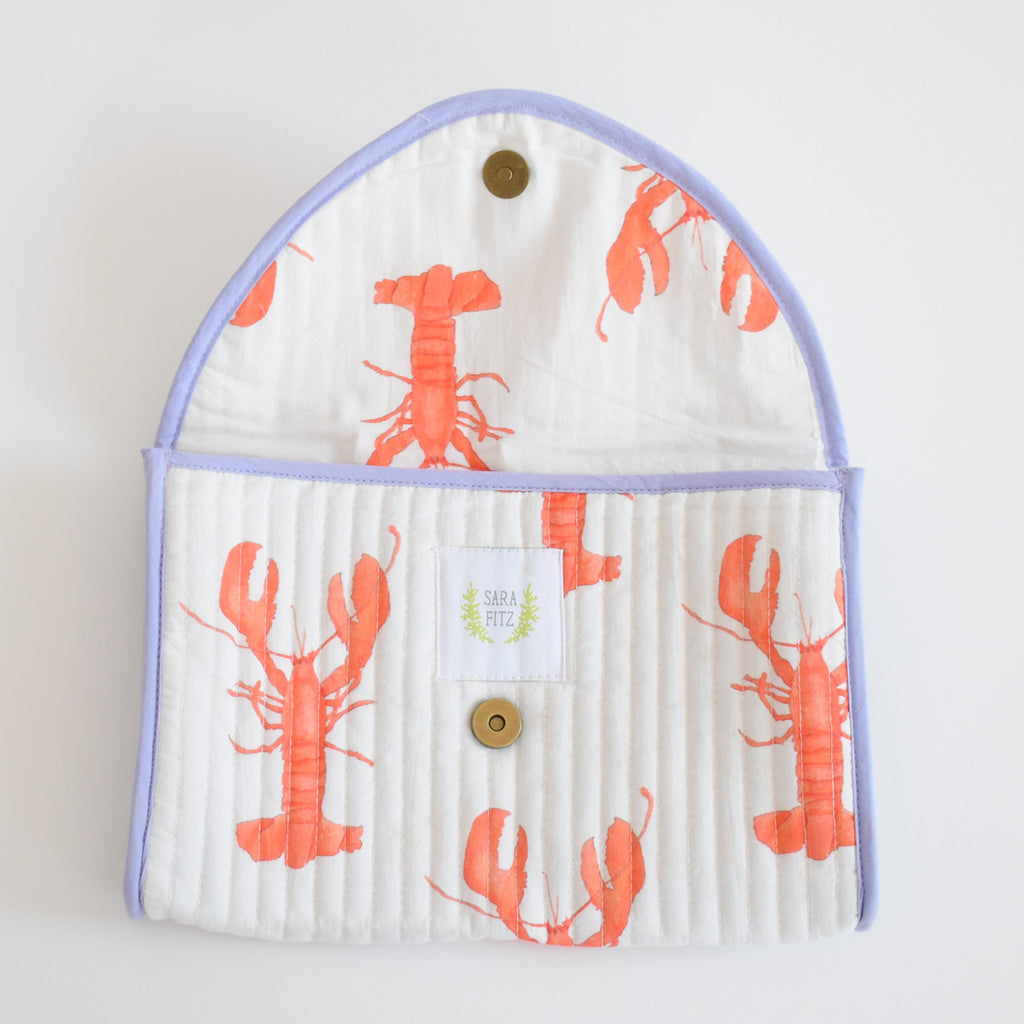 Clutch, Lobster by Sara Fitz