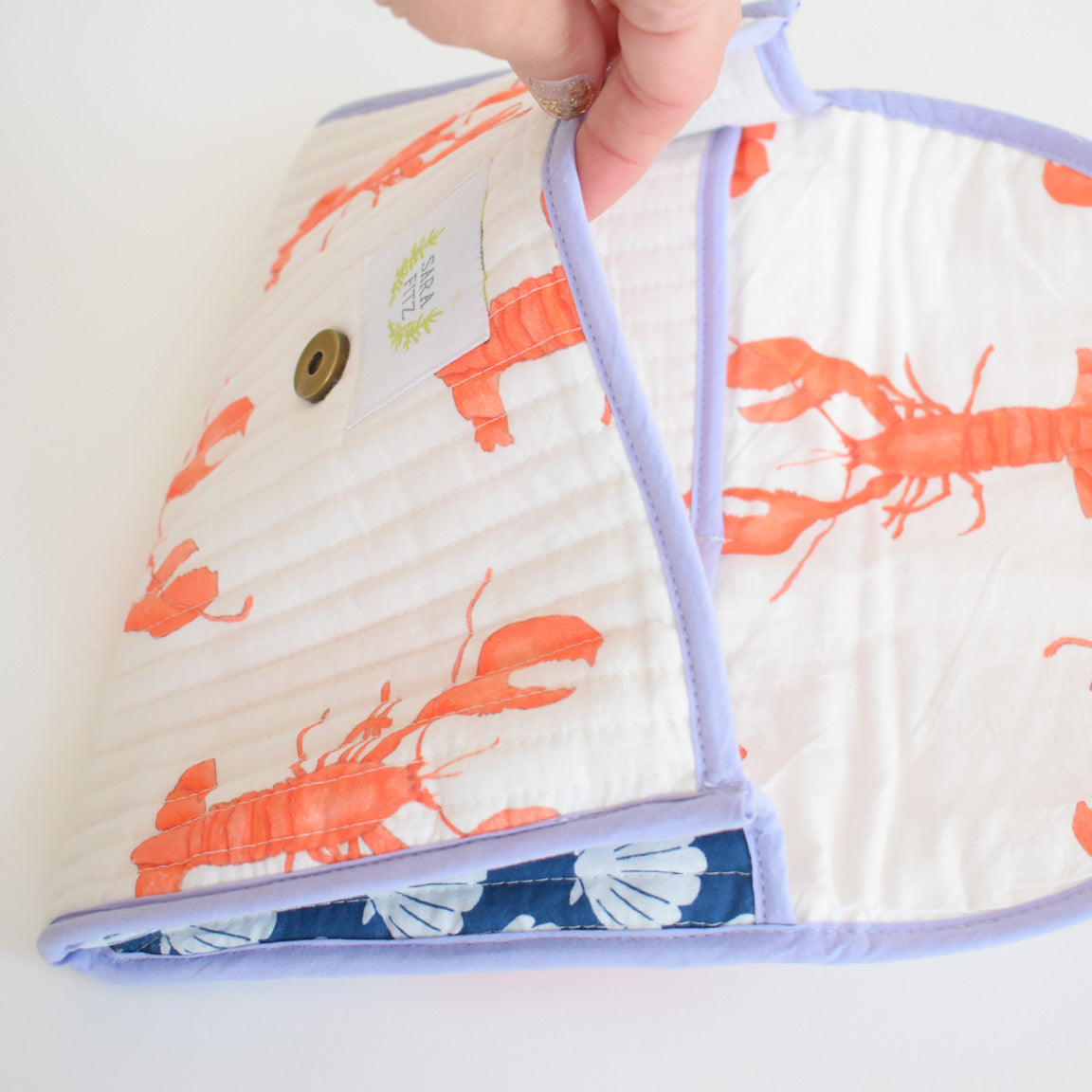 Clutch, Lobster by Sara Fitz