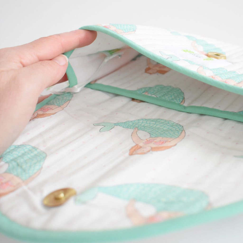 Clutch, Mermaid by Sara Fitz