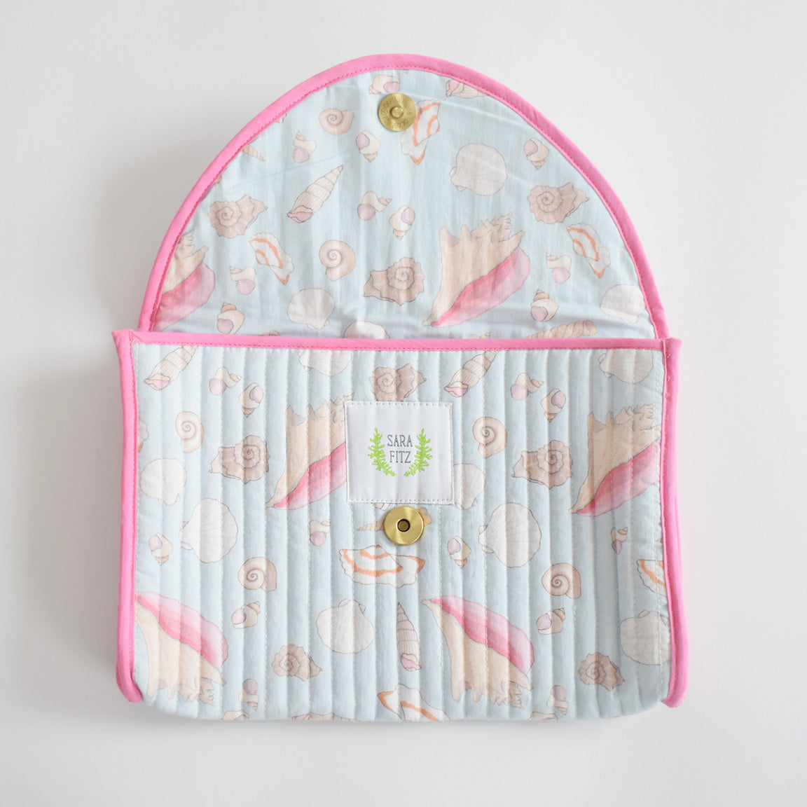 Clutch, Shell by Sara Fitz