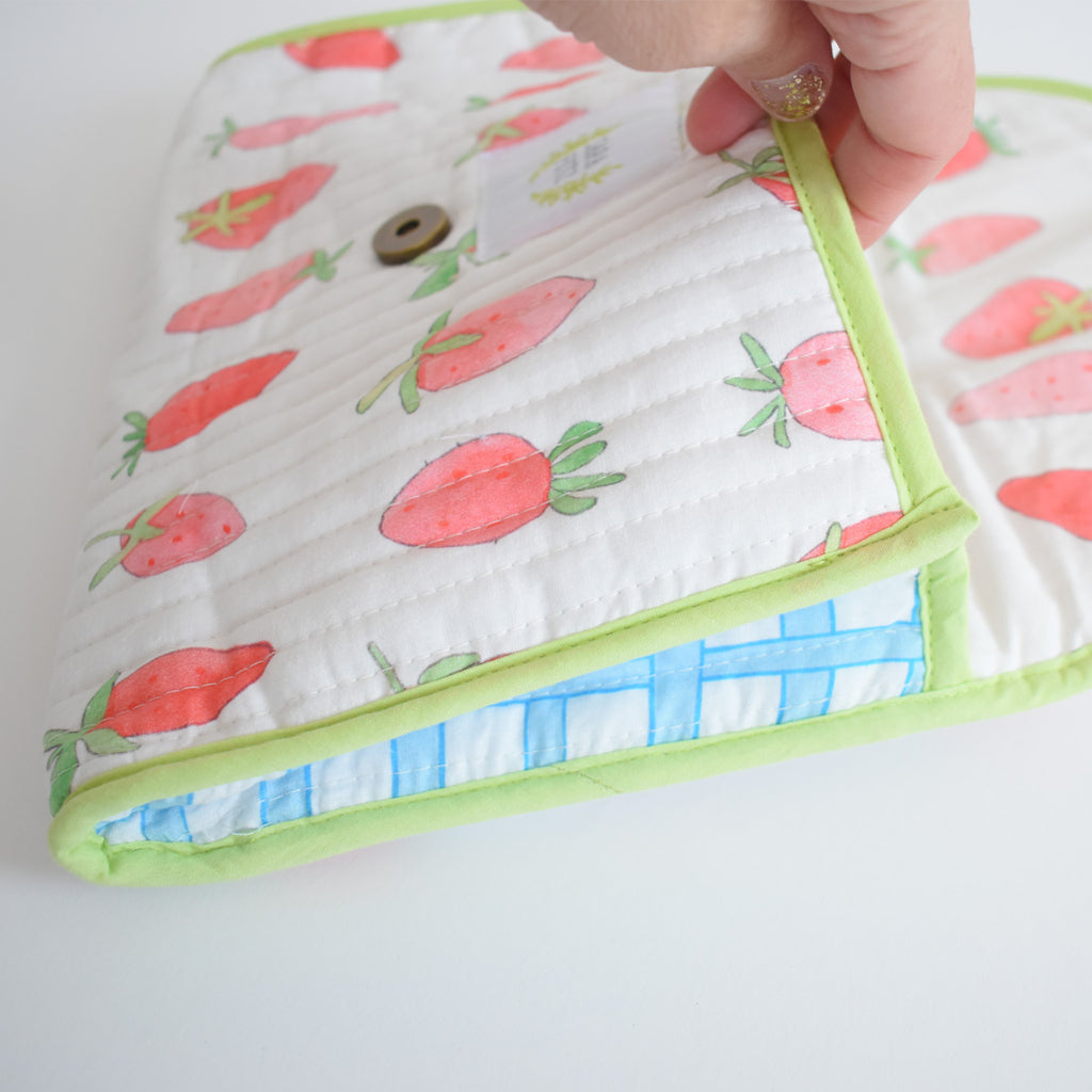 Clutch, Strawberry by Sara Fitz