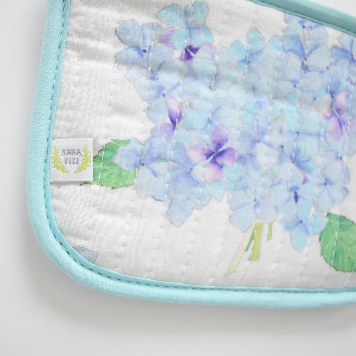Coin Pouch, Hydrangea by Sara Fitz