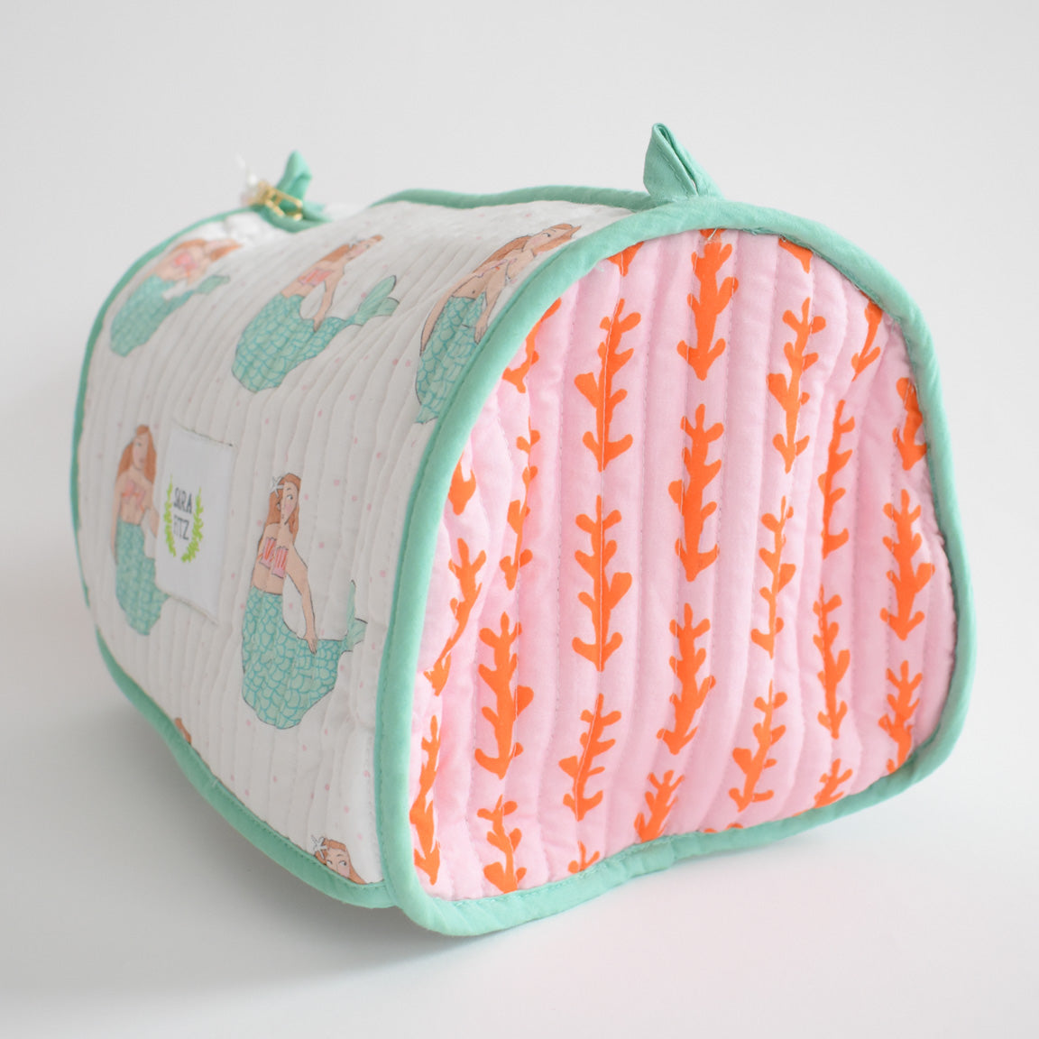 Cosmetic Pouch, Mermaid by Sara Fitz
