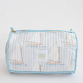 Cosmetic Pouch, Sailboat by Sara Fitz