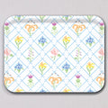 Large Cross Stitch Floral Tray