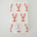 Lobster Paper Guest Towels by Sara Fitz