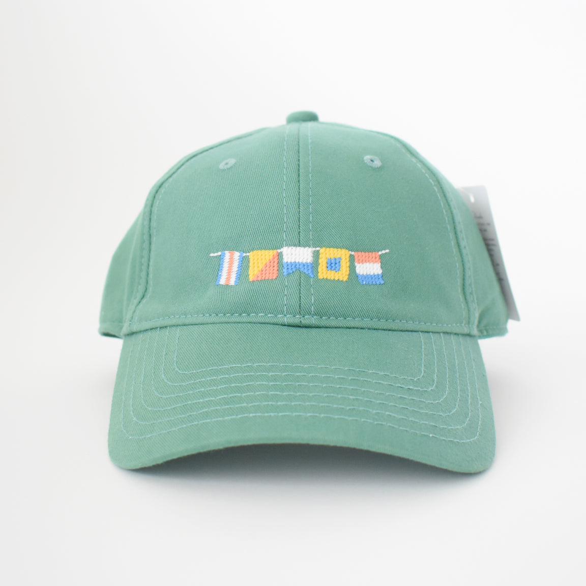 COAST Flags Hat, Moss by Sara Fitz