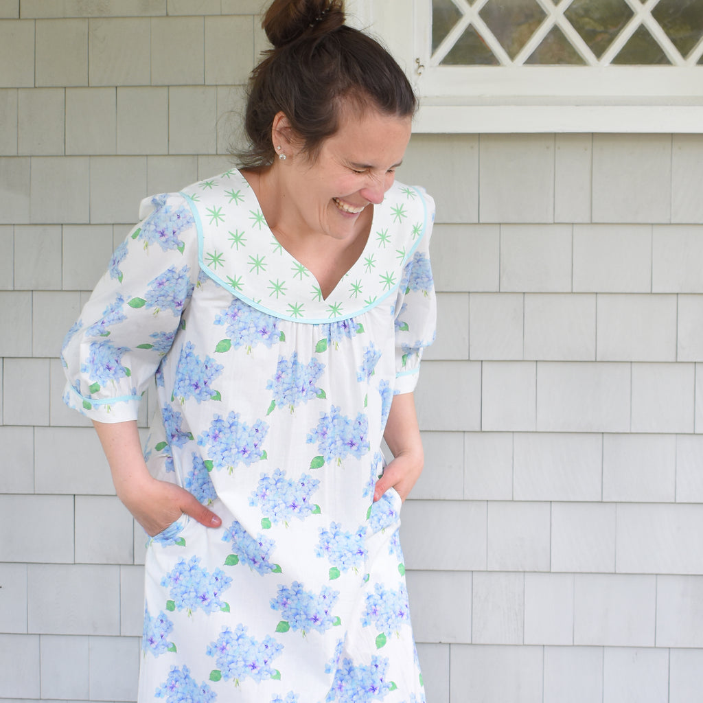 Maxi Dress, Hydrangea by Sara Fitz