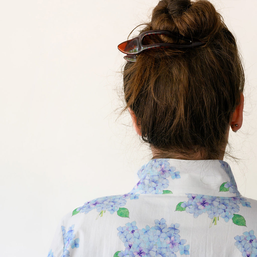 Classic Shirt Dress, Hydrangea by Sara Fitz