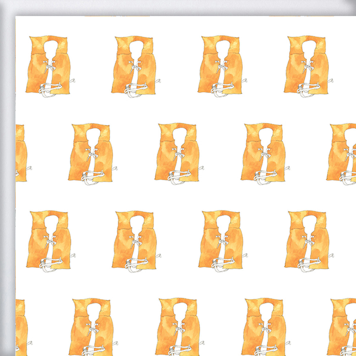 Life Jacket Gift Wrap by Sara Fitz