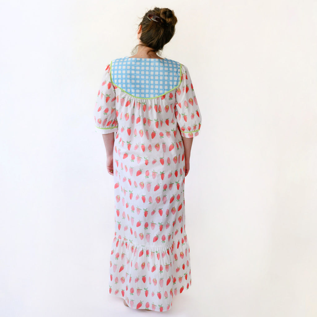 Maxi Dress, Strawberry by Sara Fitz