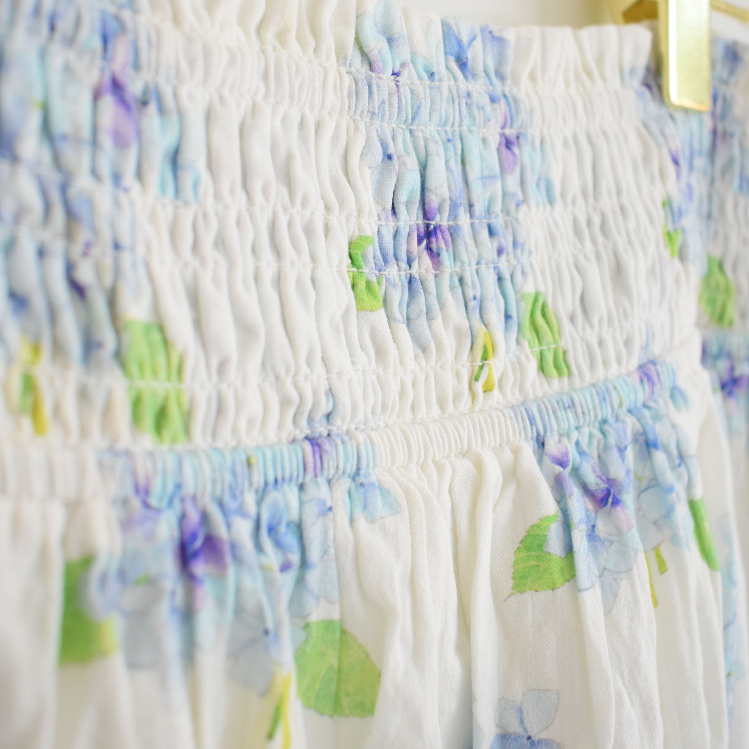 Tiered Maxi Skirt, Hydrangea by Sara Fitz